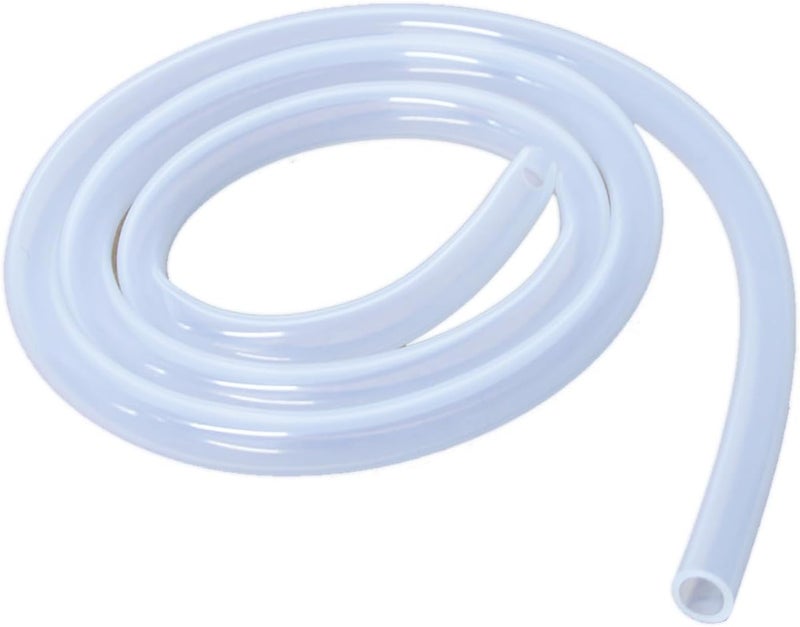 I33T Silicone Tubing, 3/4" (19mm) ID x 1" (25mm) OD Food Grade Tubing High Temp Pure Silicone Tube Hose Flexible Pipe for Home Brewing 5ft(1.5m) (Pure) - Image 1
